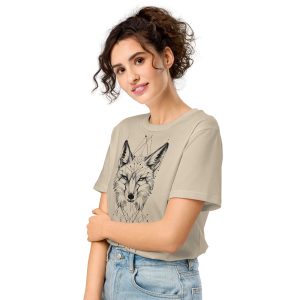 unisex organic mid light t shirt desert dust left front 683fb8a759903